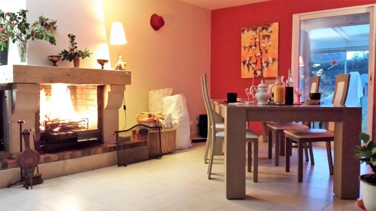3 Chambres Privees Dans Un Jardin D'Hiver, Garage Voiture, Velos, Motos Tourville-sur-Arques エクステリア 写真